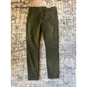 Cosmic Blue Love Army Green Jeans with Bottom Cuffs - Size 30